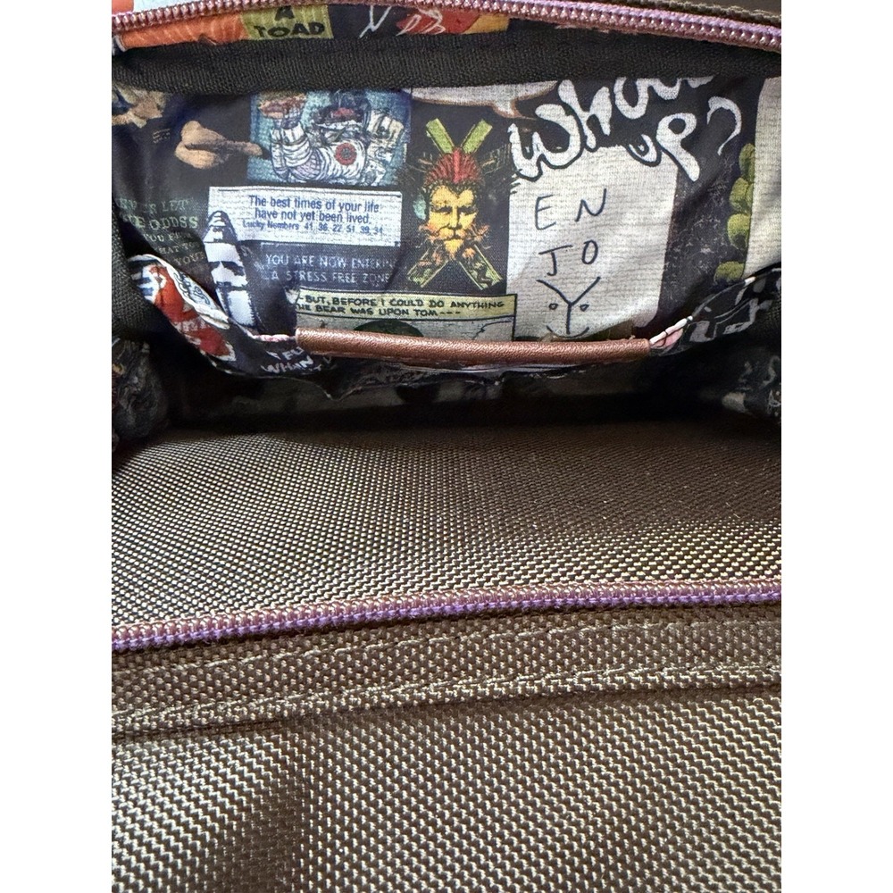 NWOT Robert Graham "The Jetsetter" In Olive Duffel Travel Bag MSRP $298 Retired - Picture 2 of 12